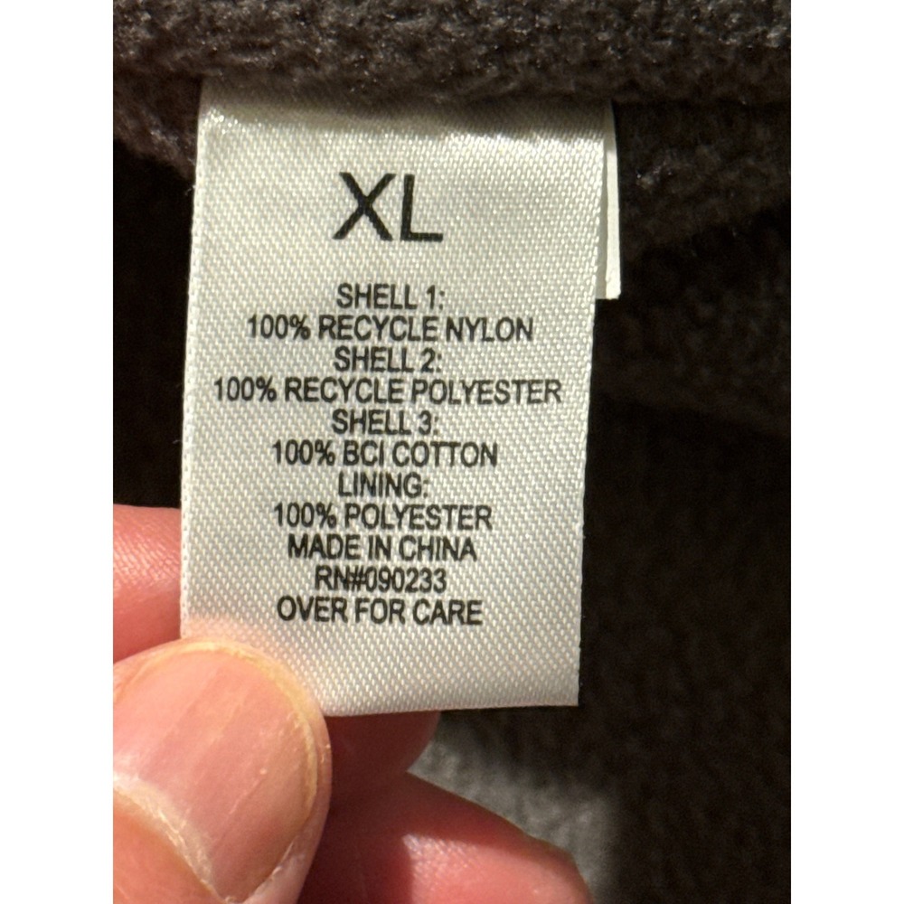 Formula 1 x PacSun Men XL Yellow Grey Utility Cargo Fleece Jacket F1 Racing - Picture 6 of 9